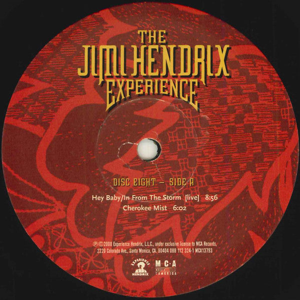 The Jimi Hendrix Experience - The Jimi Hendrix Experience (8xBox Set, Vinyl, Limited Edition, LP, Compilation, Stereo, Mono) Very Good Plus (VG+) / Very Good Plus (VG+)