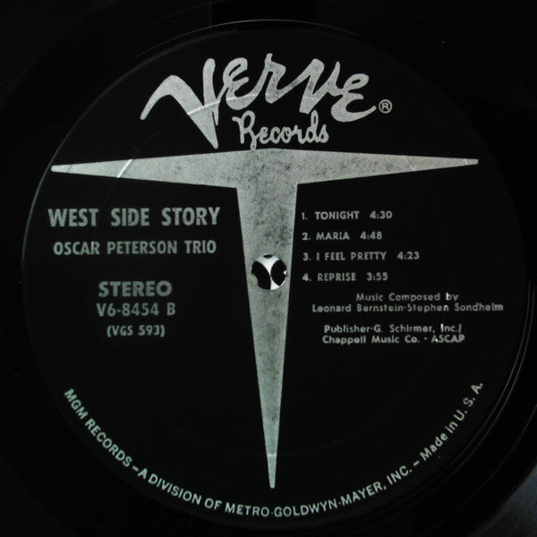 The Oscar Peterson Trio - West Side Story (Vinyl, LP, Album, Stereo)
