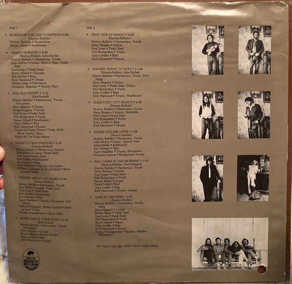 Norton Buffalo - Desert Horizon (Vinyl, LP, Album) Very Good (VG) / Very Good (VG)