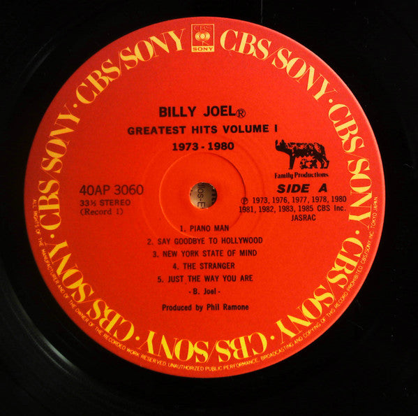 Billy Joel - Greatest Hits Volume I & Volume II (Vinyl, LP, Compila...