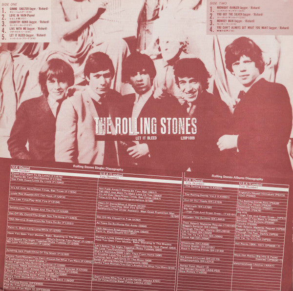 The Rolling Stones - Let It Bleed (Vinyl, LP, Album, Reissue, Stereo) Very Good Plus (VG+) / Very Good (VG)