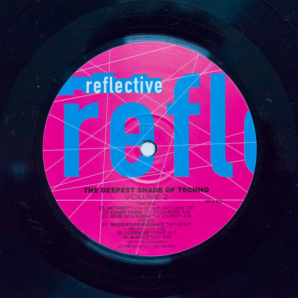 Various - The Deepest Shade Of Techno Vol II (2xVinyl, LP, Compilation) Good Plus (G+) / Very Good Plus (VG+)