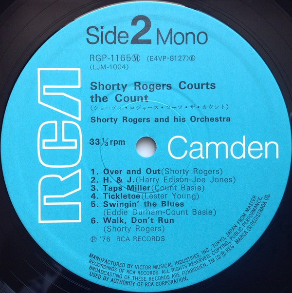 Shorty Rogers - Shorty Rogers Courts The Count = ショーティ・ロジャース・コーツ・ザ・...