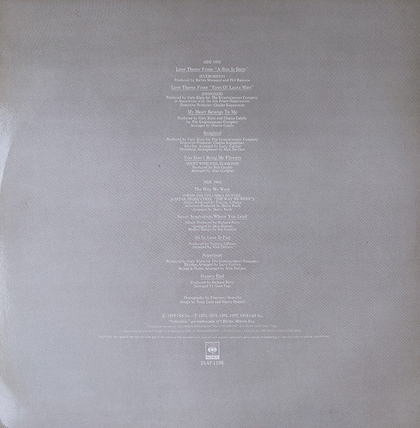 Barbra Streisand - Barbra Streisand's Greatest Hits (Volume 2) (Vinyl, LP, Compilation, Stereo) Very Good (VG) / Very Good (VG)