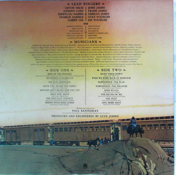 Various - The Legend Of Jesse James (Vinyl, LP, Album, Promo)