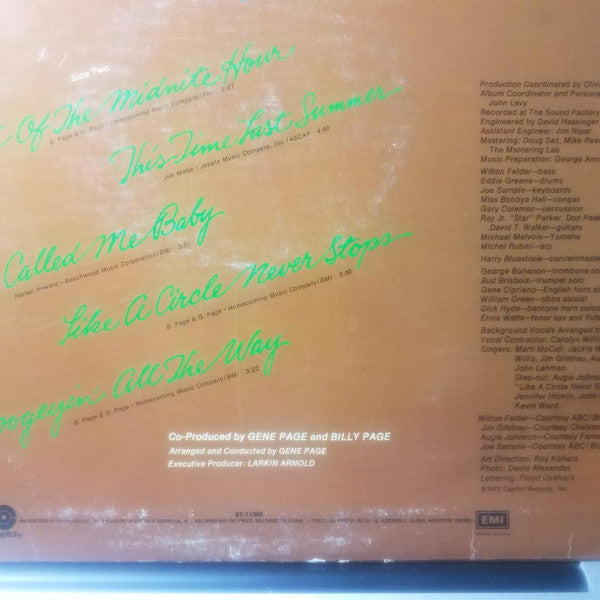 Nancy Wilson - Come Get To This (Vinyl, LP, Album, Stereo) Good Plus (G+) / Very Good (VG)