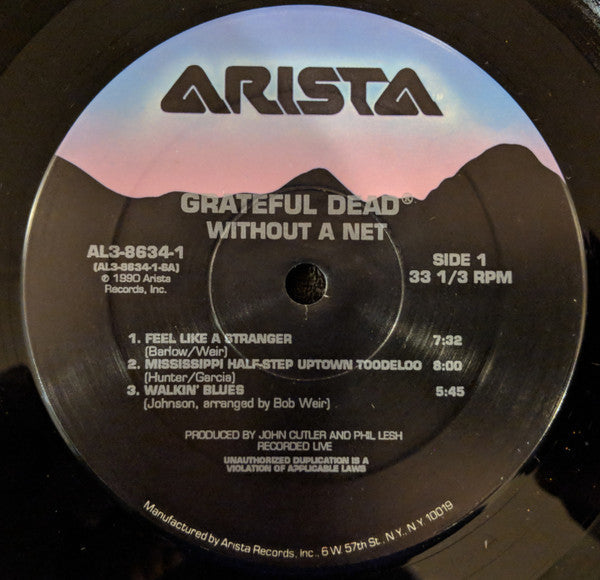 The Grateful Dead - Without A Net (3xVinyl, LP, Album) Near Mint (NM or M-) / Very Good Plus (VG+)