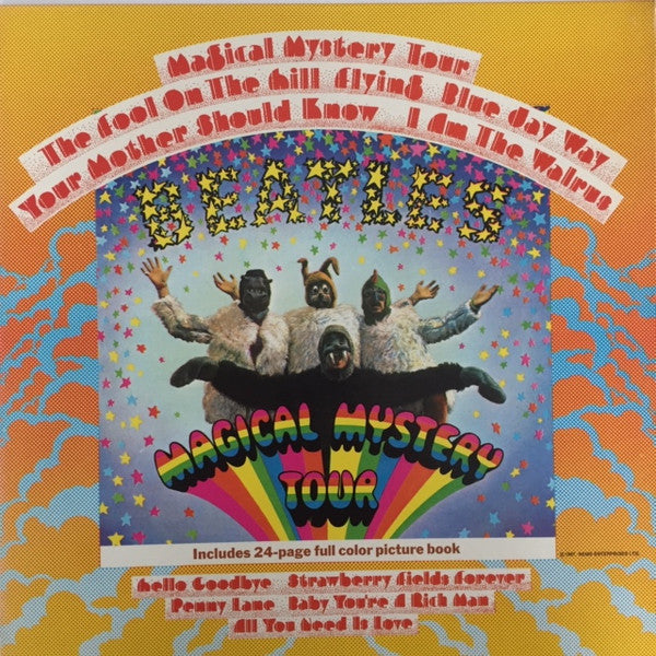 The Beatles - Magical Mystery Tour (Vinyl, LP, Album, Reissue, Stereo) Very Good (VG) / Very Good (VG)