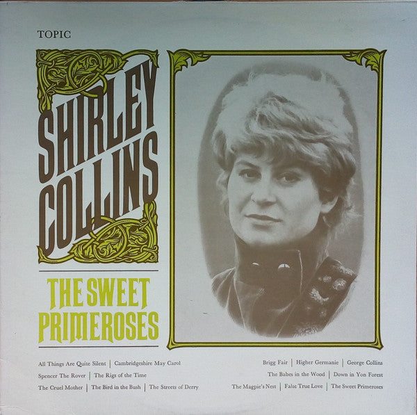 Shirley Collins - The Sweet Primeroses (Vinyl, LP, Album, Reissue, Mono) Very Good (VG) / Very Good Plus (VG+)