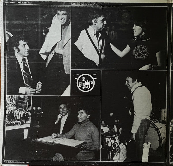 Buddy Rich - Very Live At Buddy's Place (Vinyl, LP, Album) Very Good (VG) / Good (G)