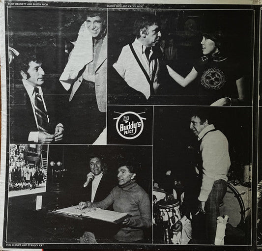 Buddy Rich - Very Live At Buddy's Place (Vinyl, LP, Album) Very Good (VG) / Good (G)