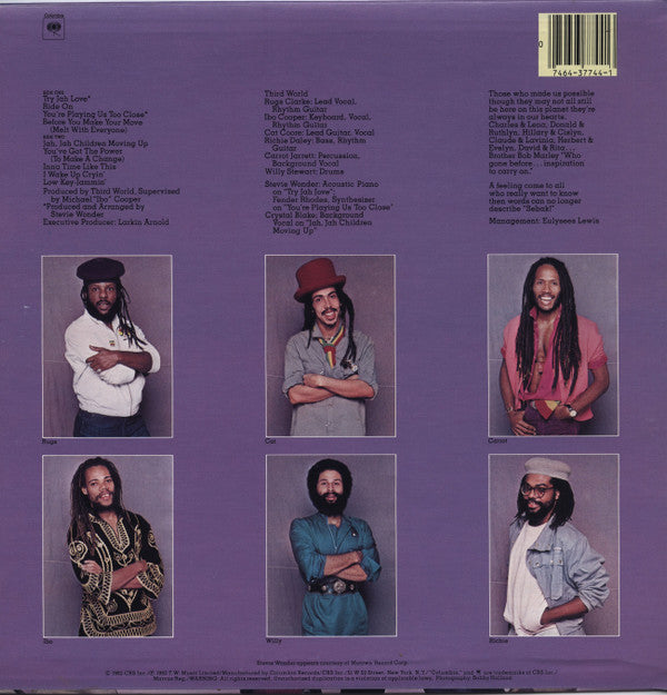 Third World - You've Got The Power (Vinyl, LP, Album) Very Good Plus (VG+) / Very Good (VG)