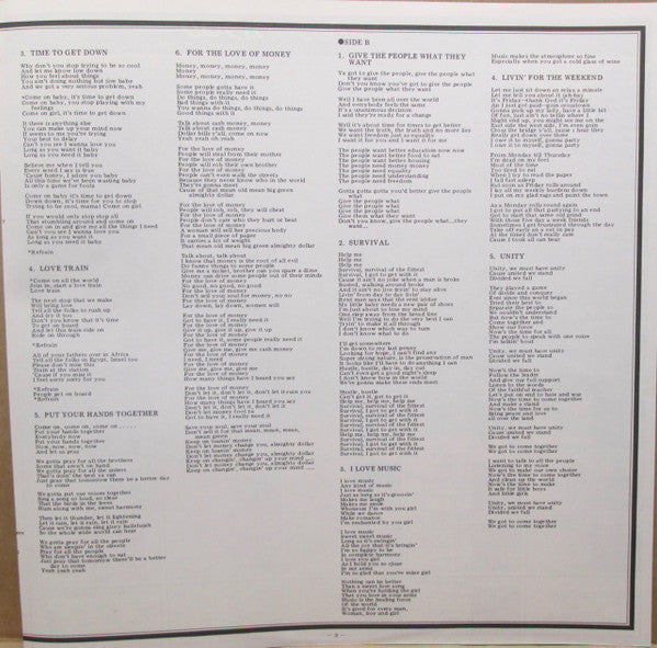 The O'Jays - Soul Greatest Hits Series (Vinyl, LP, Compilation) Very Good (VG) / Very Good (VG)