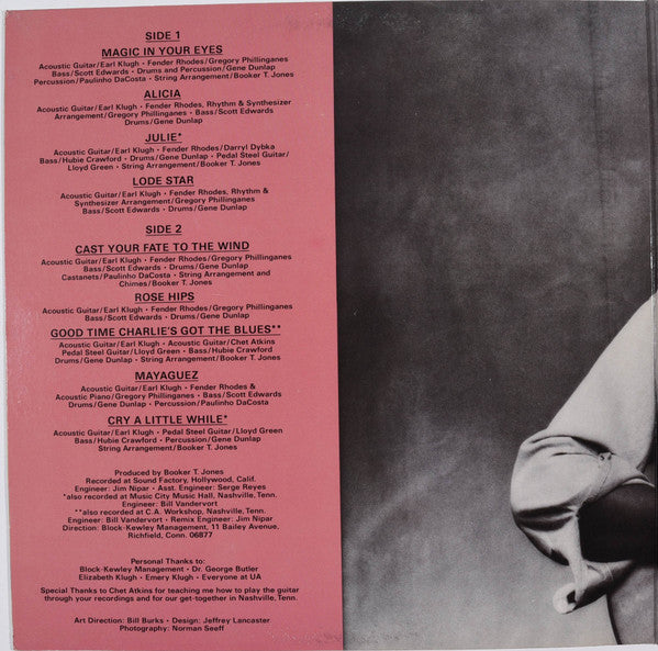 Earl Klugh - Magic In Your Eyes (Vinyl, LP, Album) Very Good (VG) / Good Plus (G+)