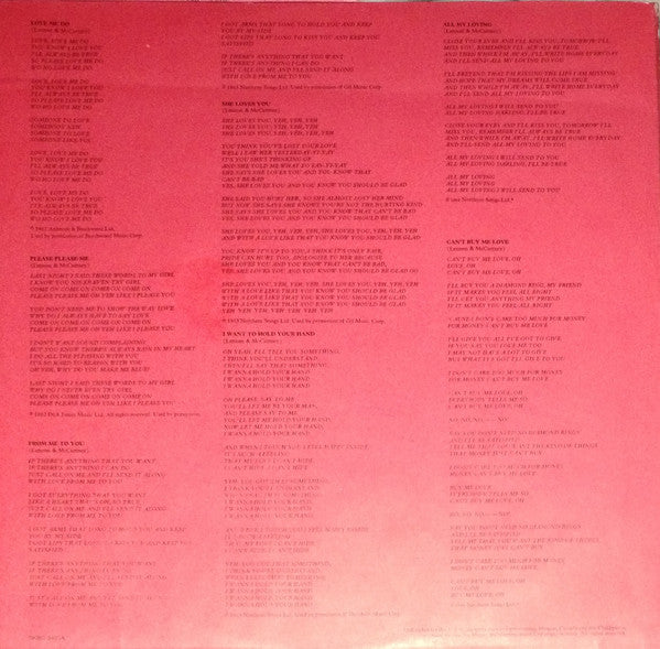 The Beatles - 1962-1966 (2xVinyl, LP, Compilation, Reissue, Stereo) Near Mint (NM or M-) / Very Good Plus (VG+)
