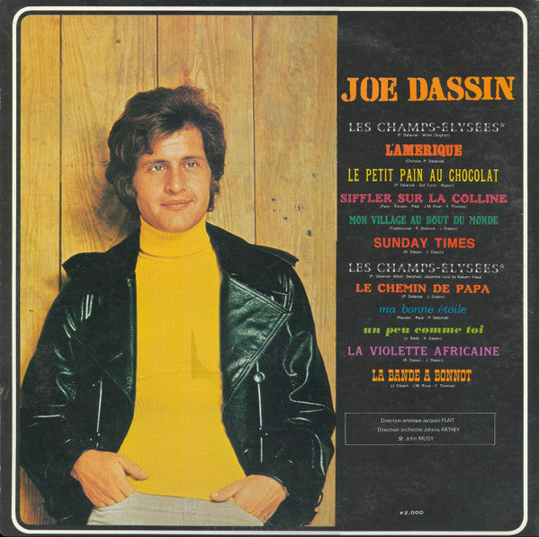 Joe Dassin - Joe Dassin (Vinyl, LP, Album, Stereo) Very Good Plus (VG+) / Very Good Plus (VG+)