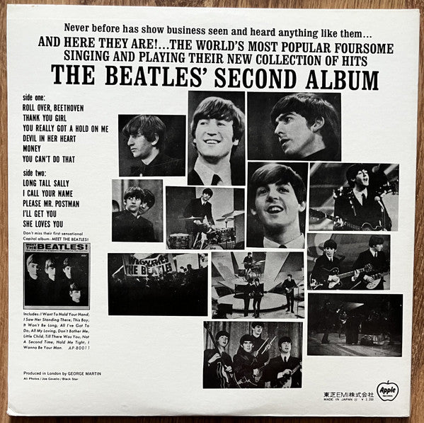 The Beatles - The Beatles' Second Album (Vinyl, LP, Album, Reissue, Stereo) Very Good (VG) / Good (G)