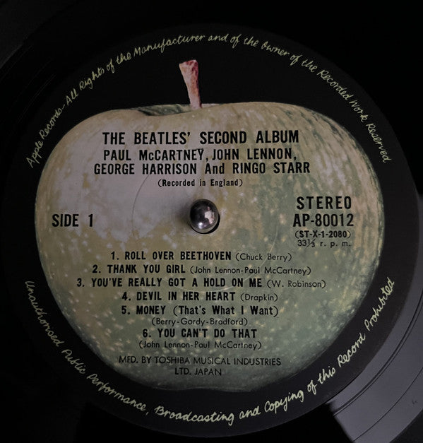 The Beatles - The Beatles' Second Album (Vinyl, LP, Album, Reissue, Stereo) Very Good (VG) / Very Good (VG)
