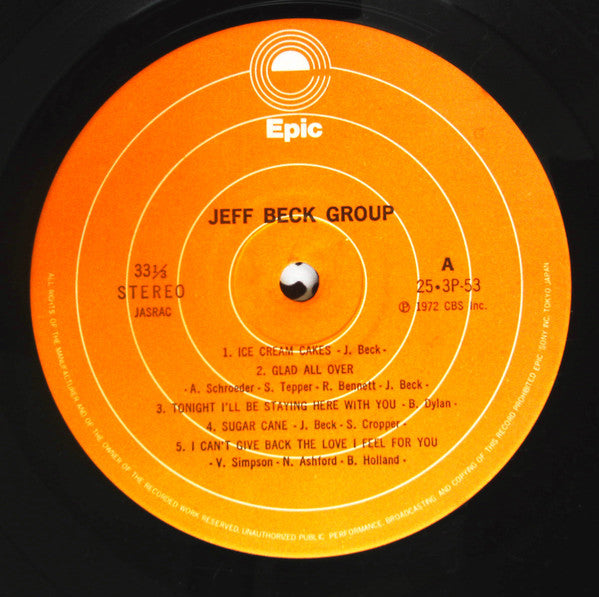 Jeff Beck Group - Jeff Beck Group (Vinyl, LP, Album, Reissue)
