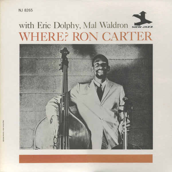 Ron Carter - Where? (Vinyl, LP, Album, Reissue, Stereo) Very Good Plus (VG+) / Very Good Plus (VG+)