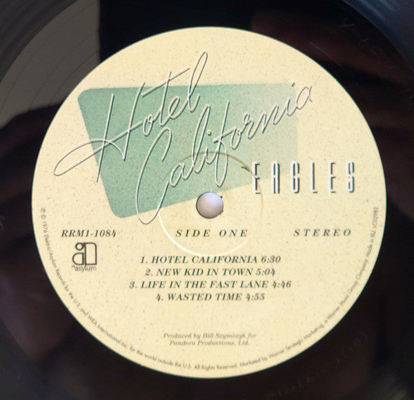 Eagles - Hotel California (Vinyl, LP, Album, Reissue, Stereo) Near Mint (NM or M-) / Near Mint (NM or M-)