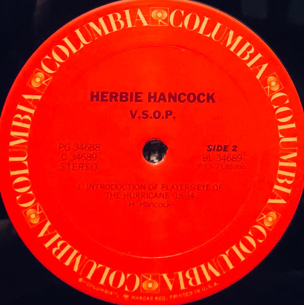 Herbie Hancock - V.S.O.P. (Vinyl, LP, Album)