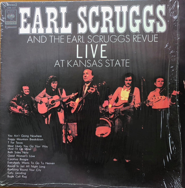 Earl Scruggs - Live At Kansas State (Vinyl, LP, Album) Very Good (VG) / Very Good (VG)