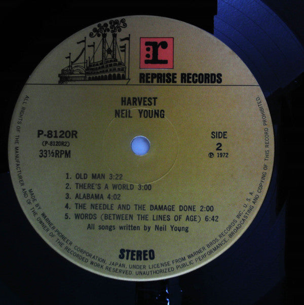 Neil Young - Harvest (Vinyl, LP, Album, Reissue)