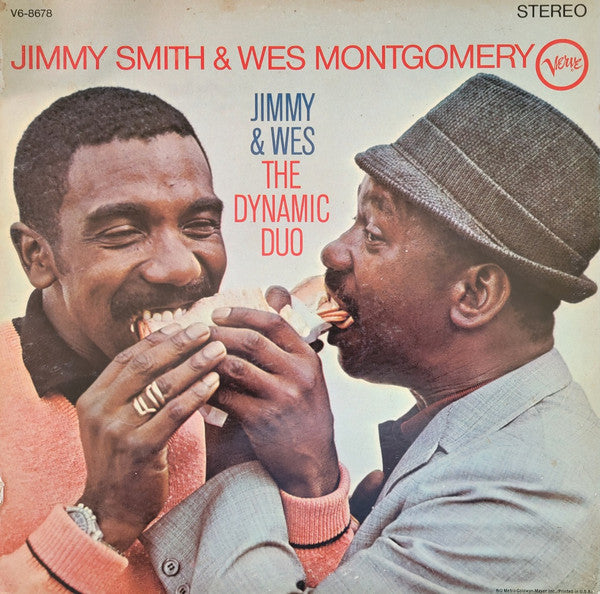 Jimmy Smith - Jimmy & Wes - The Dynamic Duo (Vinyl, LP, Album, Stereo) Very Good Plus (VG+) / Very Good Plus (VG+)