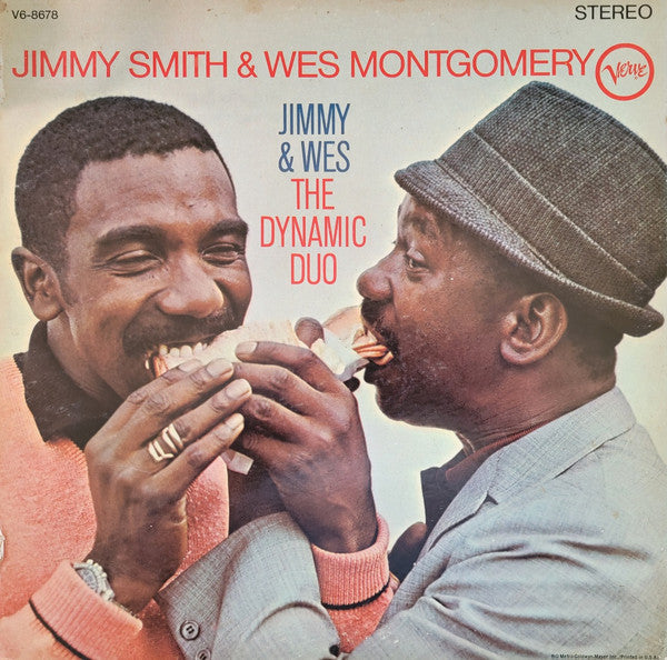 Jimmy Smith - Jimmy & Wes - The Dynamic Duo (Vinyl, LP, Album, Stereo) Very Good (VG) / Good Plus (G+)