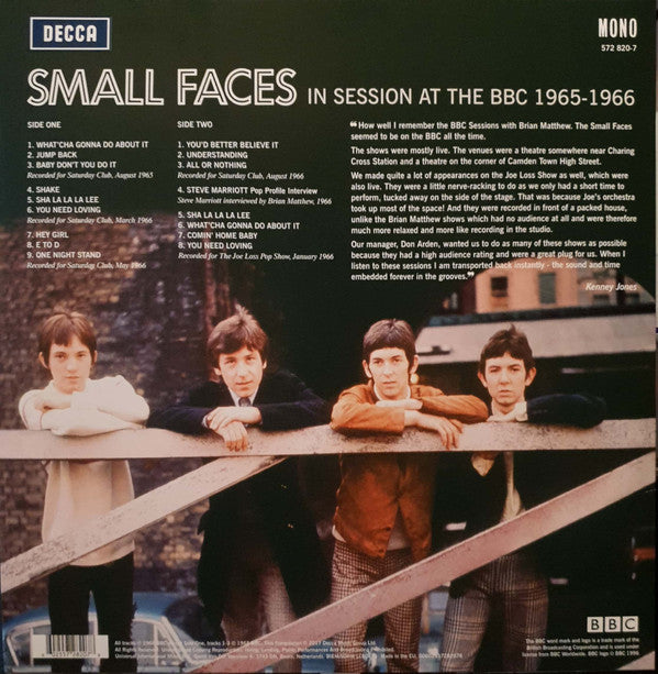 Small Faces - In Session At The BBC 1965-1966 (Vinyl, LP, Album, Record Store Day) Mint (M) / Mint (M)