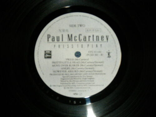 Paul McCartney - Press To Play (Vinyl, LP, Album, Promo) Very Good (VG) / Very Good (VG)