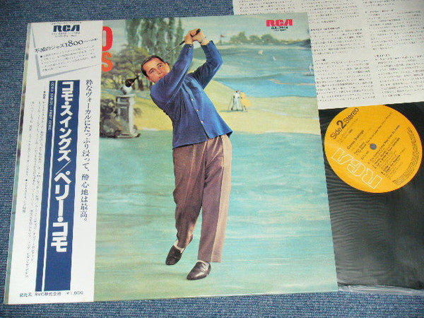 Perry Como - Como Swings (Vinyl, LP, Album, Reissue) Very Good Plus (VG+) / Very Good Plus (VG+)