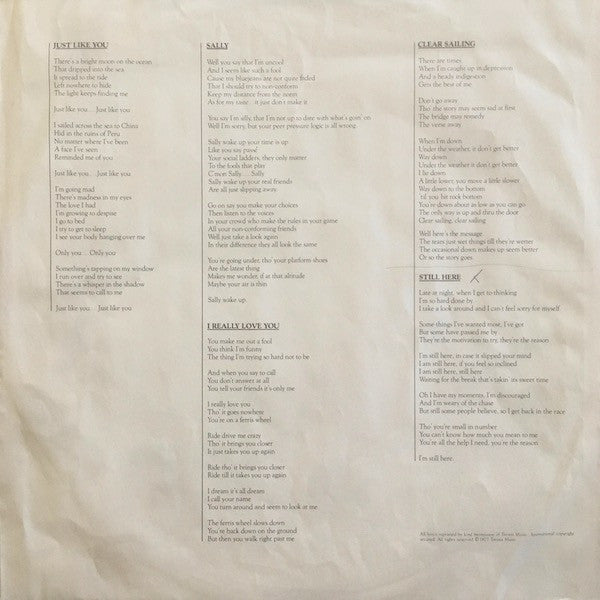 Ian Thomas Band - Still Here (Vinyl, LP, Album) Very Good (VG) / Very Good Plus (VG+)