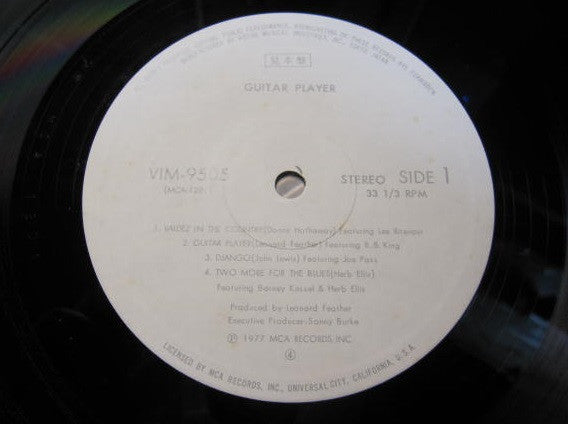 Various - Guitar Player (2xVinyl, LP, Compilation, Promo, Stereo) Very Good Plus (VG+) / Very Good (VG)