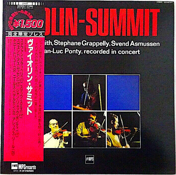 Stuff Smith - Violin-Summit (Vinyl, LP, Album, Limited Edition, Reissue, Stereo) Very Good (VG) / Very Good (VG)