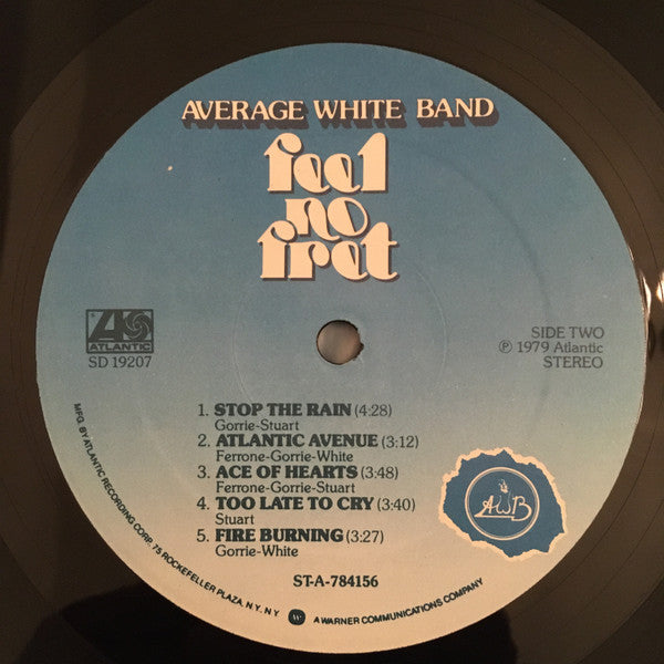 Average White Band - Feel No Fret (Vinyl, LP, Album) Good Plus (G+) / Very Good (VG)