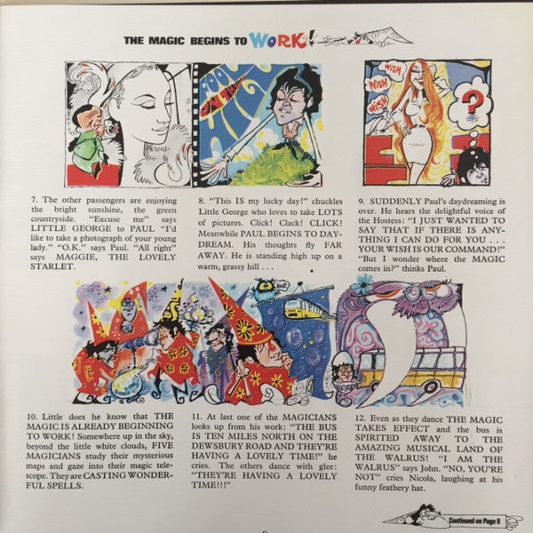 The Beatles - Magical Mystery Tour (Vinyl, LP, Album, Reissue, Stereo) Very Good (VG) / Very Good (VG)