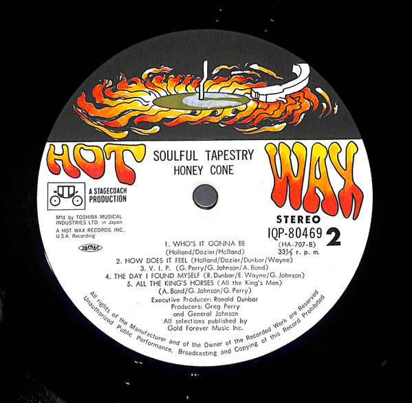 Honey Cone - Soulful Tapestry (Vinyl, LP, Album) Very Good (VG) / Good Plus (G+)