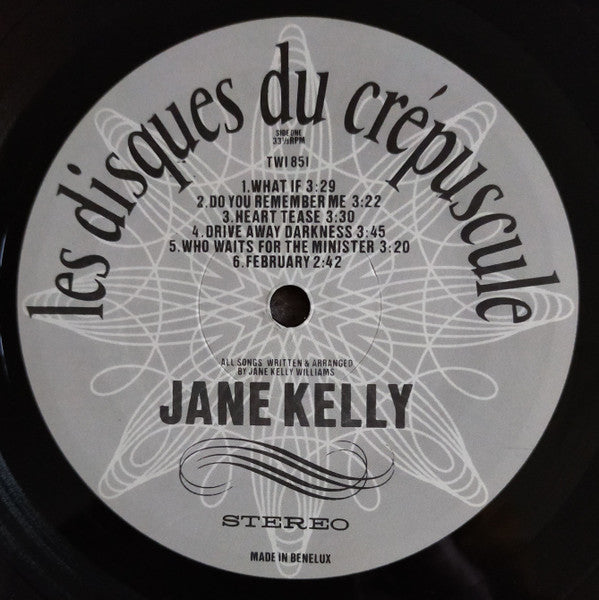 Jane Kelly Williams - Particular People (Vinyl, LP, Album, Stereo) Very Good Plus (VG+) / Very Good Plus (VG+)
