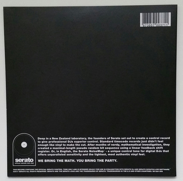 No Artist - Serato Scratch Live Control Record 7" (Pair) (2xVinyl, 7") Very Good (VG) / Very Good Plus (VG+)