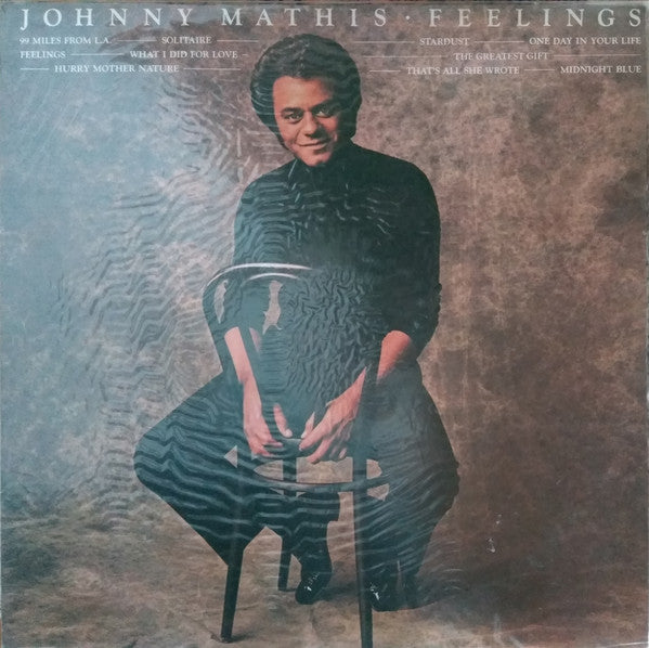Johnny Mathis - Feelings (Vinyl, LP, Album, Stereo) Good Plus (G+) / Very Good Plus (VG+)