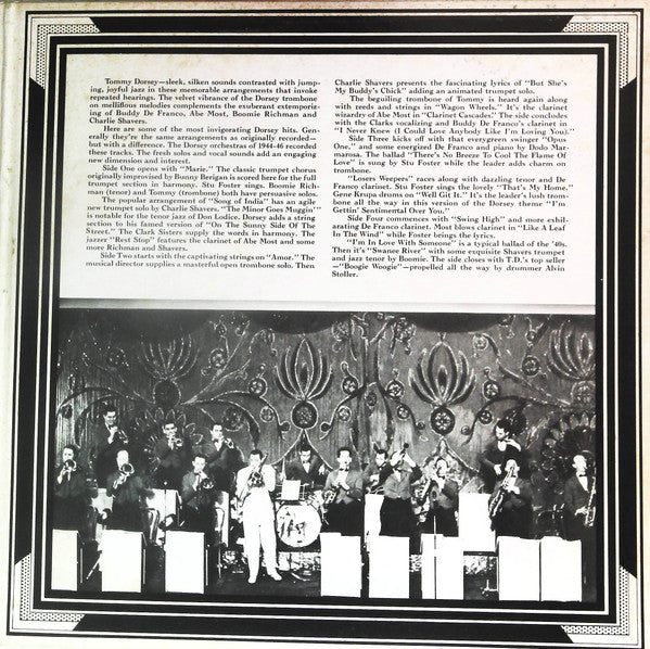 Tommy Dorsey - Remember Tommy (2xVinyl, LP, Compilation, Promo) Very Good Plus (VG+) / Very Good Plus (VG+)