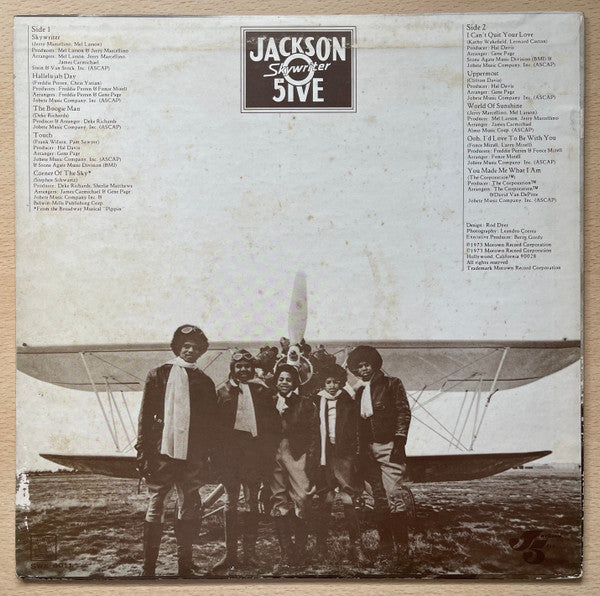 The Jackson 5 - Skywriter (Vinyl, LP, Album) Very Good Plus (VG+) / Very Good Plus (VG+)