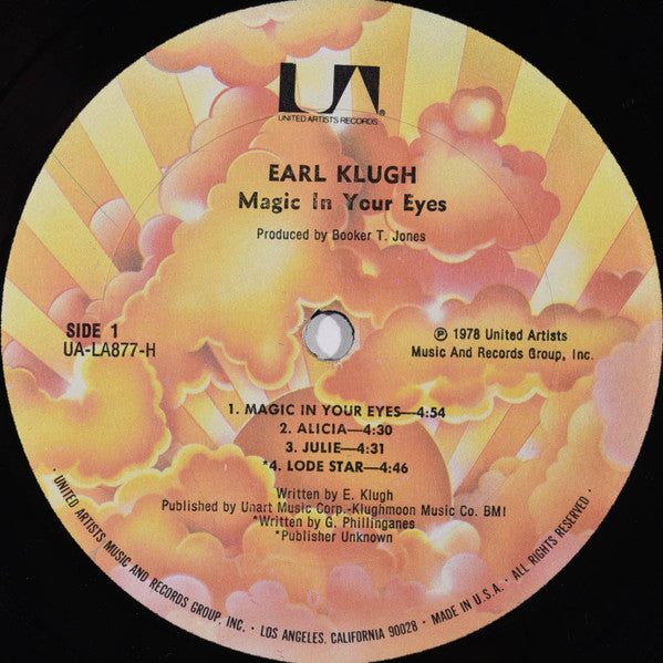 Earl Klugh - Magic In Your Eyes (Vinyl, LP, Album) Very Good (VG) / Good Plus (G+)