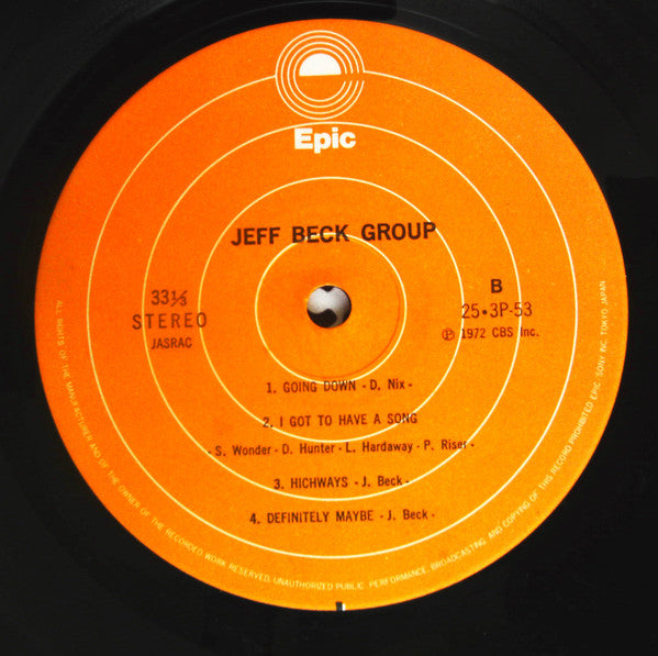 Jeff Beck Group - Jeff Beck Group (Vinyl, LP, Album, Reissue)