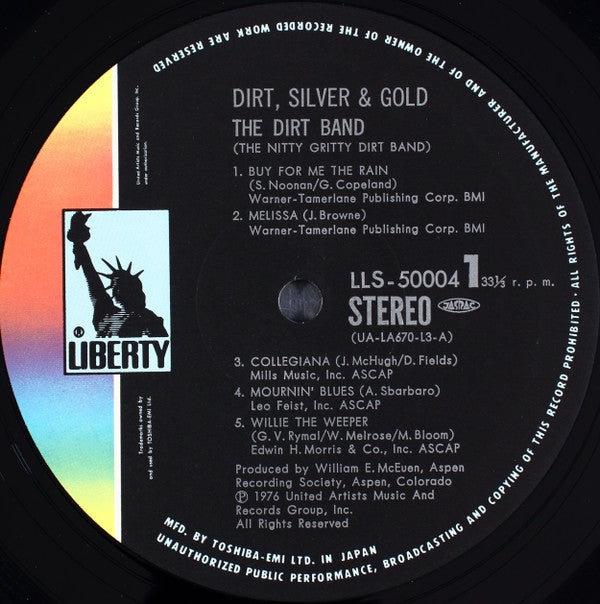 Nitty Gritty Dirt Band - Dirt, Silver & Gold = ダート・シルヴァー・アンド・ゴールド (3xVinyl, LP, Album, Compilation, Stereo) Very Good (VG) / Very Good Plus (VG+)