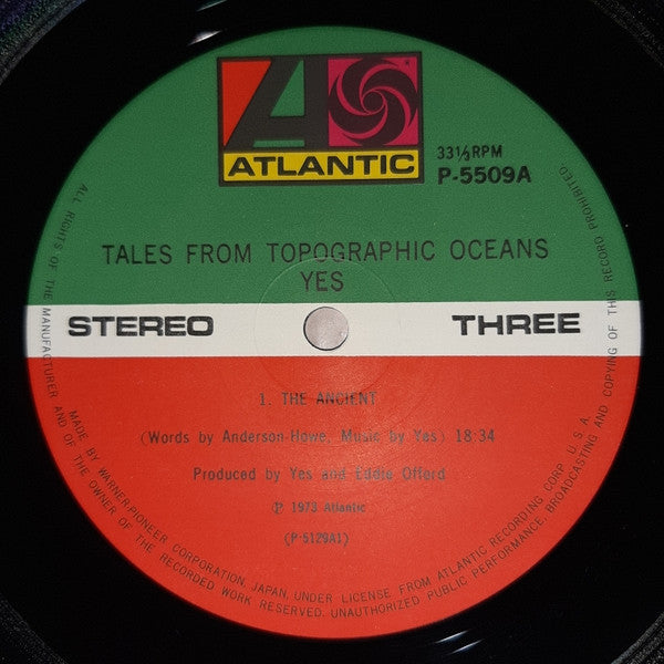 Yes - Tales From Topographic Oceans (2xVinyl, LP, Album, Reissue) Very Good (VG) / Very Good (VG)