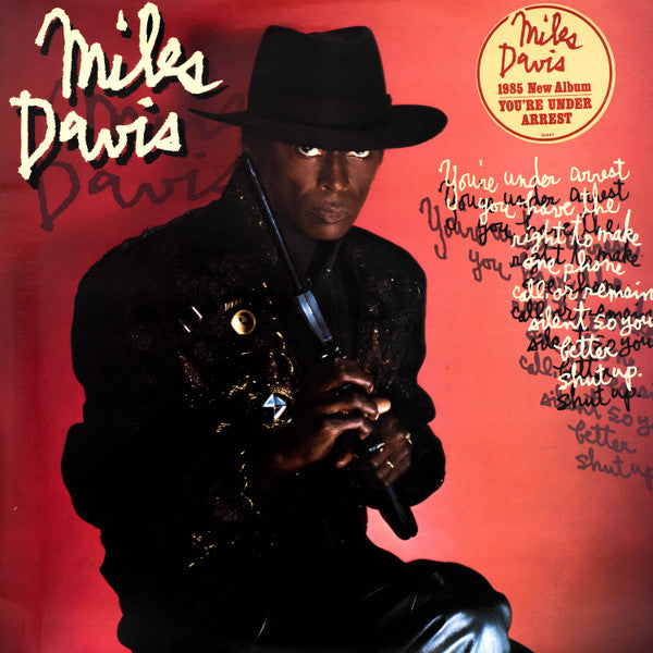 Miles Davis - You're Under Arrest (Vinyl, LP, Album, Stereo) Good Plus (G+) / Good Plus (G+)