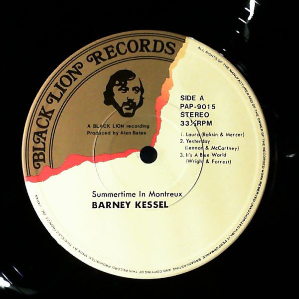 Barney Kessel - Summertime In Montreux (Vinyl, LP, Album)
